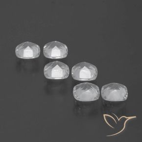 Gemme di Topazio Bianco naturale da 2.56 ct, Cuscino, VVS-VS