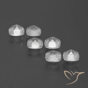 Gemme di Topazio Bianco trasparente naturale da 2.95 ct, Cuscino, VVS-VS