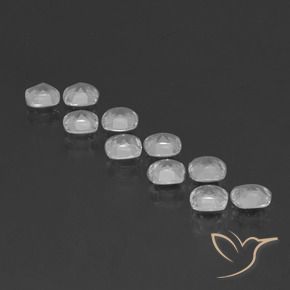 Gemme di Topazio Bianco trasparente naturale da 4.83 ct, Cuscino, VVS-VS