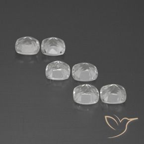 Gemme di Topazio Bianco naturale da 3.02 ct, Cuscino, VVS-VS