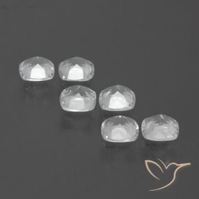 Gemme di Topazio Bianco trasparente naturale da 2.73 ct, Cuscino, VVS-VS