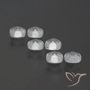 Gemme di Topazio Bianco naturale da 2.92 ct, Cuscino, VVS-VS