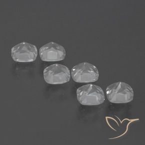 Gemme di Topazio Bianco naturale da 2.61 ct, Cuscino, VVS-VS