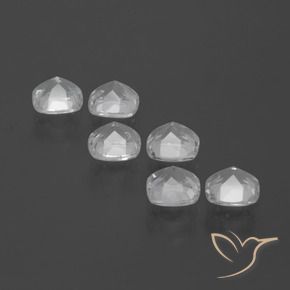 Gemme di Topazio Bianco naturale da 3.08 ct, Cuscino, VVS-VS