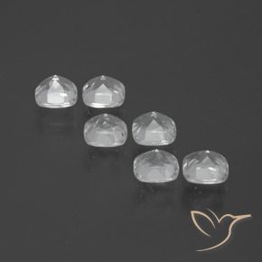 Gemme di Topazio Bianco naturale da 3.08 ct, Cuscino, VVS-VS