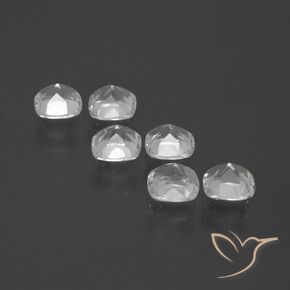 Gemme di Topazio Bianco naturale da 2.91 ct, Cuscino, VVS-VS