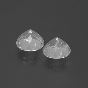 Gemme di Topazio Bianco naturale da 5.56 ct, Taglio rotondo, VVS-VS