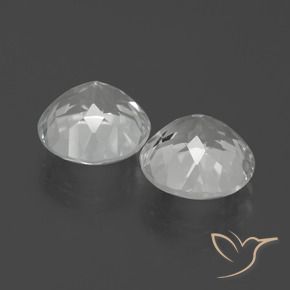 Gemme di Topazio Bianco naturale da 6.88 ct, Rotondo, VS