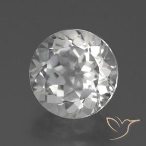 Topazio Bianco naturale da 4.04 ct, Rotondo, VS
