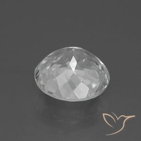 Topazio Bianco naturale da 3.68 ct, Rotondo, VVS-VS