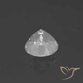 Topazio Bianco naturale da 3.69 ct, Rotondo, VVS-VS