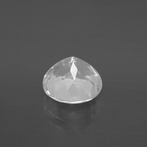 Topazio Bianco naturale da 3.95 ct, Taglio rotondo, VVS-VS
