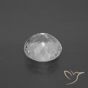 Topazio Bianco naturale da 4.30 ct, Rotondo, VS
