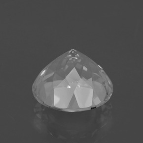 Topazio Bianco naturale da 4.36 ct, Taglio rotondo, VS