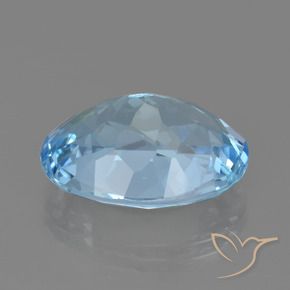 Topazio Celeste naturale da 21.80 ct, Ovale, VVS