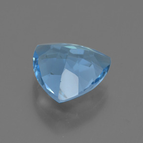 Topazio naturale blu da 3,53 ct, trillion, VVS-VS