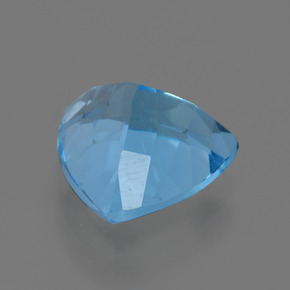 Topazio Blu svizzero naturale da 3.75 ct, Taglio trillion, VVS-VS