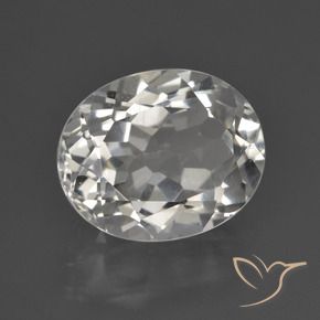 Topazio Bianco caldo naturale da 4.87 ct, Ovale, VS