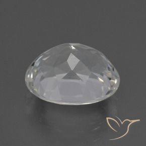 Topazio Bianco caldo naturale da 5.15 ct, Ovale, VS