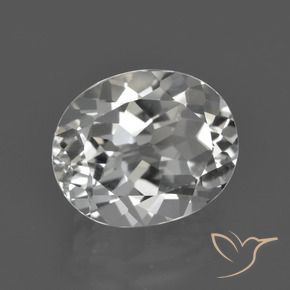 Topazio Bianco caldo naturale da 4.86 ct, Ovale, VS