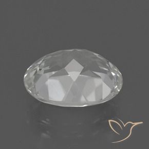 Topazio Bianco trasparente naturale da 4.58 ct, Ovale, VS