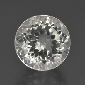Topazio Bianco caldo naturale da 7.00 ct, Taglio rotondo, VS