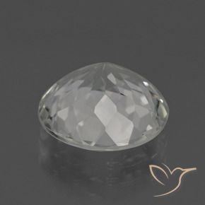 Topazio Bianco caldo naturale da 5.51 ct, Taglio rotondo, VVS