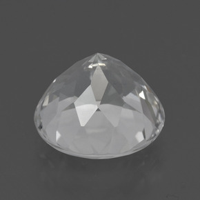 Topazio Bianco caldo naturale da 5.49 ct, Taglio rotondo, VVS