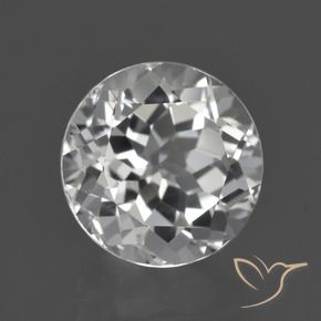 Topazio Bianco trasparente naturale da 4.82 ct, Rotondo, VS