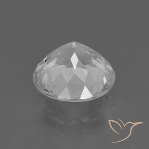 Topazio Bianco trasparente naturale da 4.33 ct, Rotondo, VS