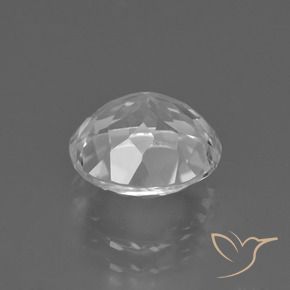 Topazio Bianco trasparente naturale da 4.02 ct, Rotondo, VS