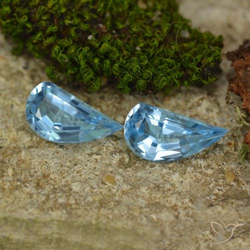 2.71ctw Naturale Celeste Topazio, Taglio a fantasia, VVS-VS