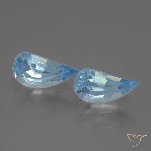 2.85ctw Naturale Celeste Topazio, Taglio a fantasia, VVS-VS