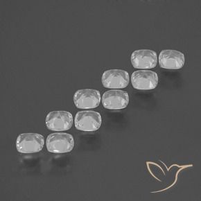 Gemme di Topazio Bianco naturale da 4.49 ct, Cuscino, VS