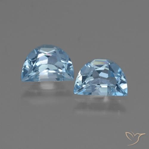 1.86ctw Naturale Celeste Topazio, Taglio a fantasia, VVS-VS