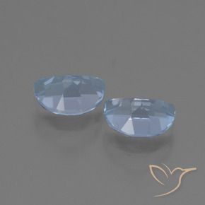 Gemme di Topazio Celeste naturale da 2.13 ct, Taglio a fantasia, VS