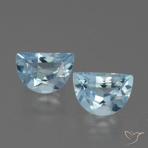 1.87ctw Naturale Celeste Topazio, Taglio a fantasia, VVS-VS