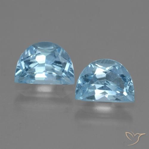 2.20ctw Naturale Blu svizzero Topazio, Taglio a fantasia, VS