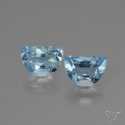 1.84ctw Naturale Blu svizzero Topazio, Taglio a fantasia, VVS