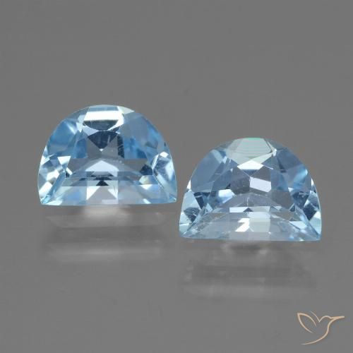 1.91ctw Naturale Blu svizzero Topazio, Taglio a fantasia, VVS-VS