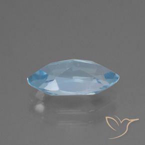 Topazio Celeste naturale da 2.34 ct, Taglio marquise, VVS-VS