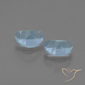 Gemme di Topazio Celeste naturale da 2.02 ct, Taglio a fantasia, VS