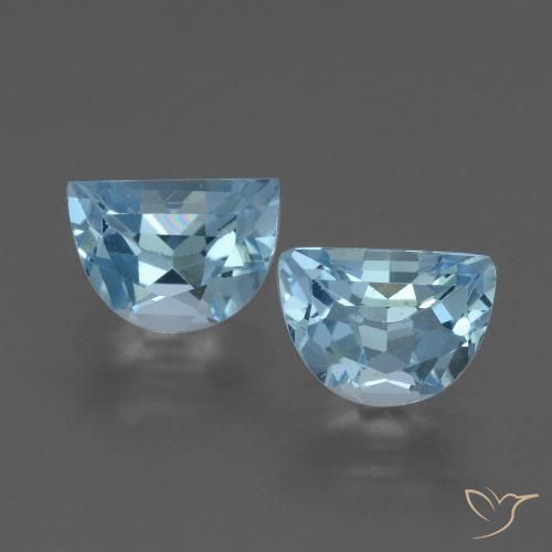 2.16ctw Naturale Celeste Topazio, Taglio a fantasia, VVS-VS