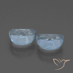Gemme di Topazio Celeste naturale da 2.01 ct, Taglio a fantasia, VS