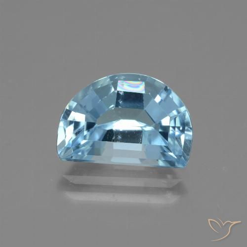 4.54ct Naturale Celeste Topazio, Taglio a fantasia, VVS-VS