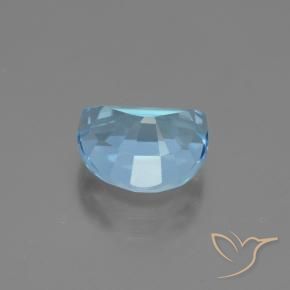 Topazio Celeste naturale da 2.80 ct, Taglio a fantasia, VVS