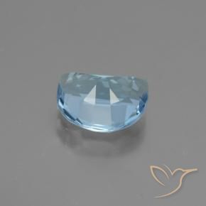 Topazio Blu svizzero naturale da 2.30 ct, Taglio a fantasia, VVS
