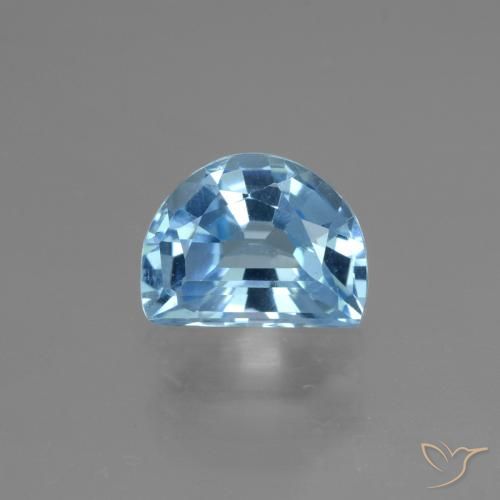 Topazio Blu svizzero naturale da 2.70 ct, Taglio a fantasia, VVS