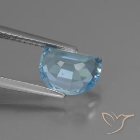 Topazio Blu svizzero naturale da 2.82 ct, Taglio a fantasia, VS