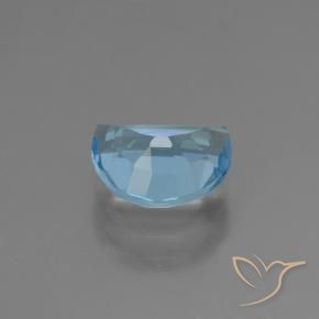 Topazio Celeste naturale da 2.24 ct, Taglio a fantasia, VVS